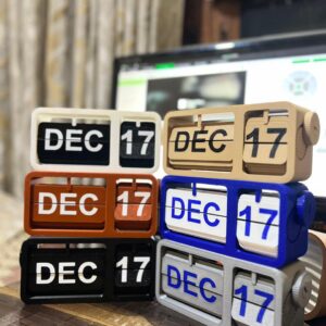 Premium 3D Desk Calendar